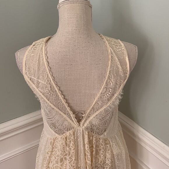 Free People Don’t You Dare Lace Dress NWT Small - Picture 8 of 11